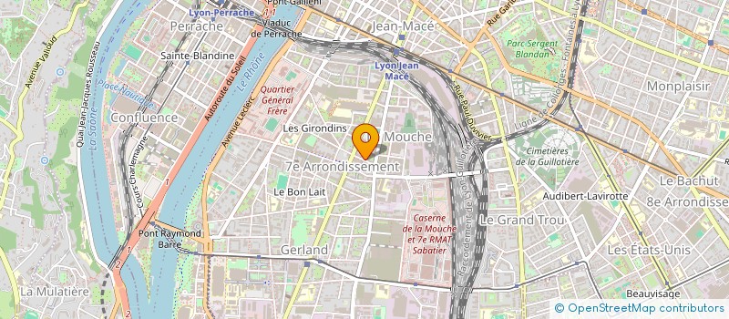 localisation de l'entreprise MONSIEUR HADJ BOUMEDIENE  LYON