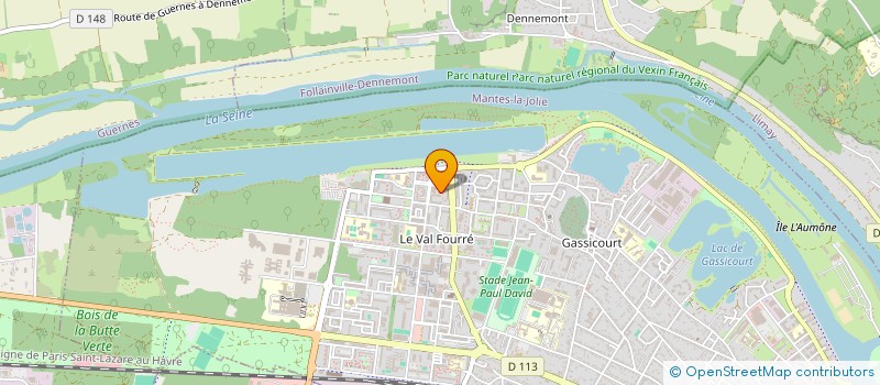 localisation de l'entreprise MONSIEUR HADJ BOUZIANE  MANTES-LA-JOLIE