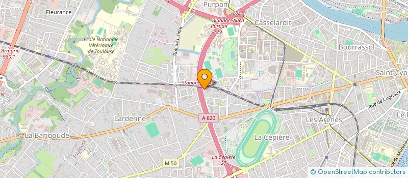 localisation de l'entreprise MONSIEUR HADJ CHAREF BOUDAOUD à TOULOUSE