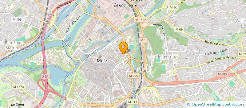 localisation de l'entreprise MONSIEUR HADJ CHERRAK  METZ