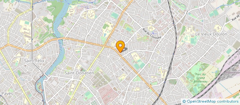 localisation de l'entreprise MONSIEUR HADJ DJELLAD à NANTES