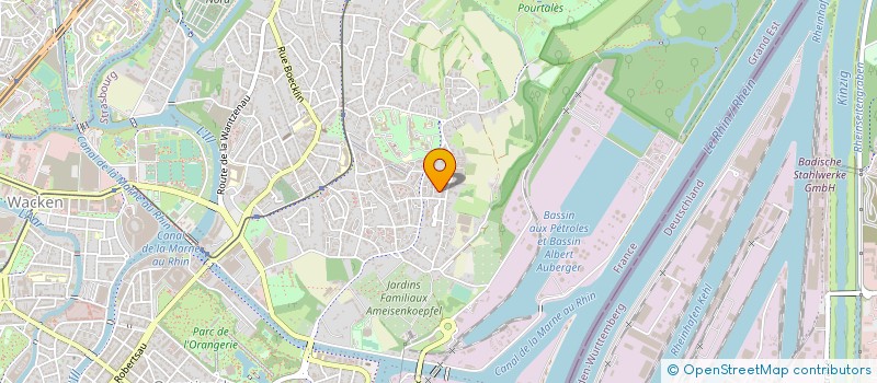 localisation de l'entreprise MONSIEUR HADJ HADJAB à STRASBOURG
