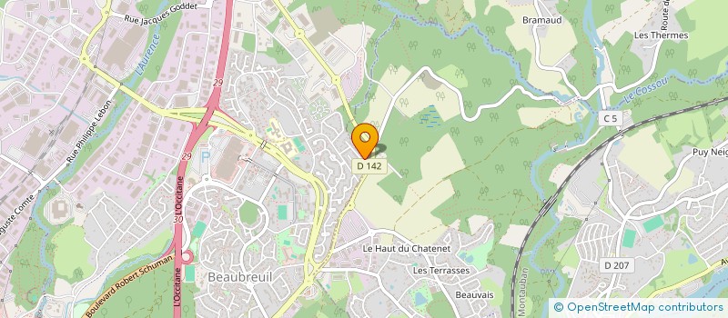 localisation de l'entreprise MONSIEUR HADJ-KHALIL BELHADJI à LIMOGES