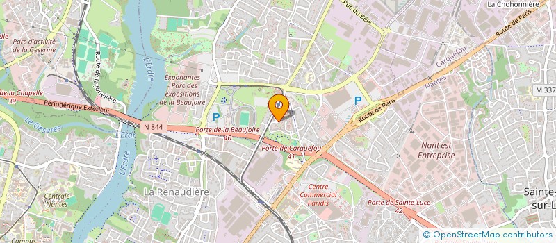 localisation de l'entreprise MONSIEUR HADJ LAHMIDI à NANTES