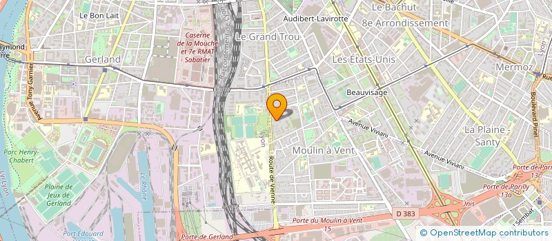 localisation de l'entreprise MONSIEUR HADJ MAMMAD  BRON