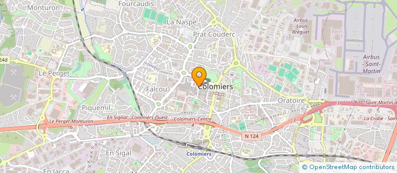 localisation de l'entreprise MONSIEUR HADJ MESSABIHI à COLOMIERS