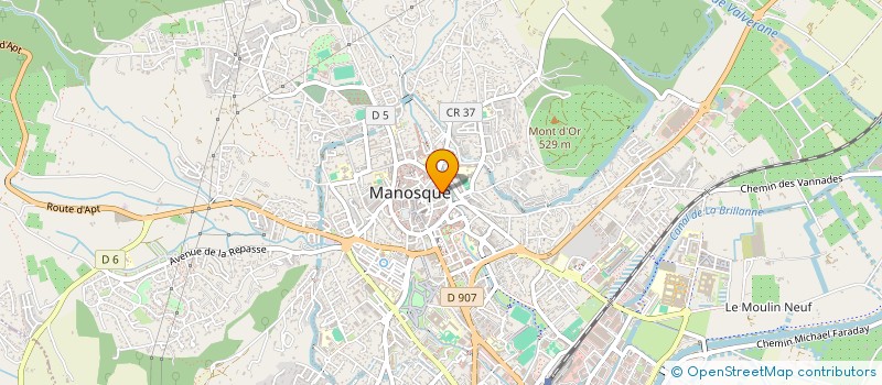 localisation de l'entreprise MONSIEUR HADJ-MOHAMED BENABDI à MANOSQUE