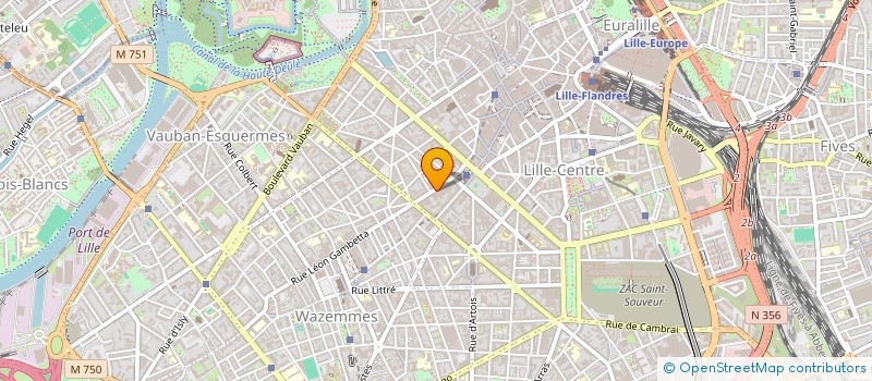 localisation de l'entreprise MONSIEUR HADJ MOHAMED BOUZIANI à LILLE