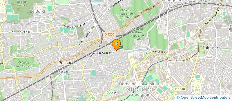 localisation de l'entreprise MONSIEUR HADJ MOHAMMED ELAFANI  BORDEAUX