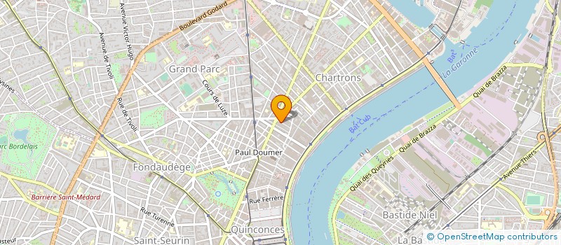 localisation de l'entreprise MONSIEUR HADJ MOKHFI à BORDEAUX