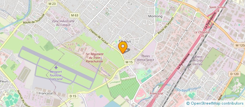 localisation de l'entreprise MONSIEUR HADJ MORTET à TOULOUSE