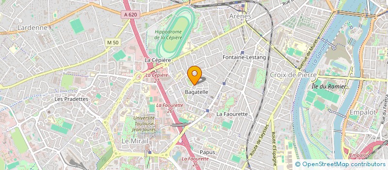 localisation de l'entreprise MONSIEUR HADJ SALAH BENTAHAR à TOULOUSE