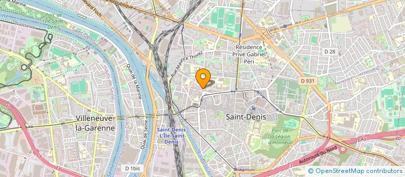 localisation de l'entreprise MONSIEUR HADJ SAOULA à SAINT-DENIS