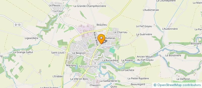 localisation de l'entreprise MONSIEUR HADJ SEDAD à MOUCHAMPS