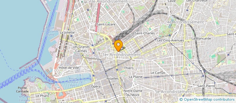localisation de l'entreprise MONSIEUR HADJ SOFIANE DJAFFAR à MARSEILLE