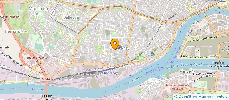 localisation de l'entreprise MONSIEUR HADJ TAHRI à NANTES