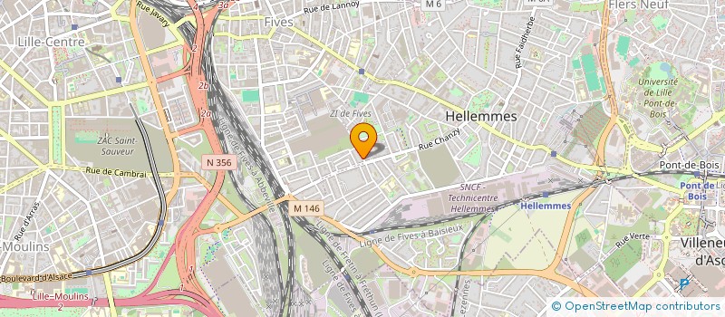 localisation de l'entreprise MONSIEUR HADJ YOUCEF BENFETTA à LILLE
