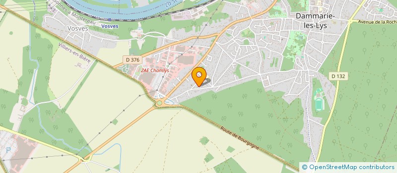 localisation de l'entreprise MONSIEUR HADJ ZOUAIA à DAMMARIE-LES-LYS
