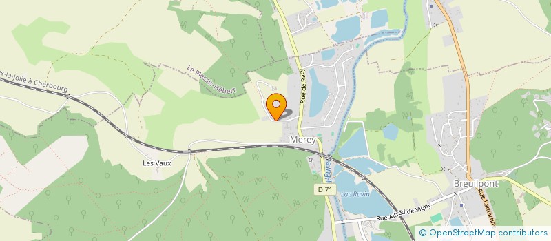 localisation de l'entreprise MONSIEUR HADRIEN ACALDI  MEREY