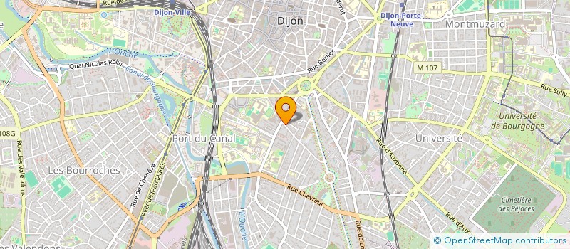 localisation de l'entreprise MONSIEUR HADRIEN ARATA à DIJON