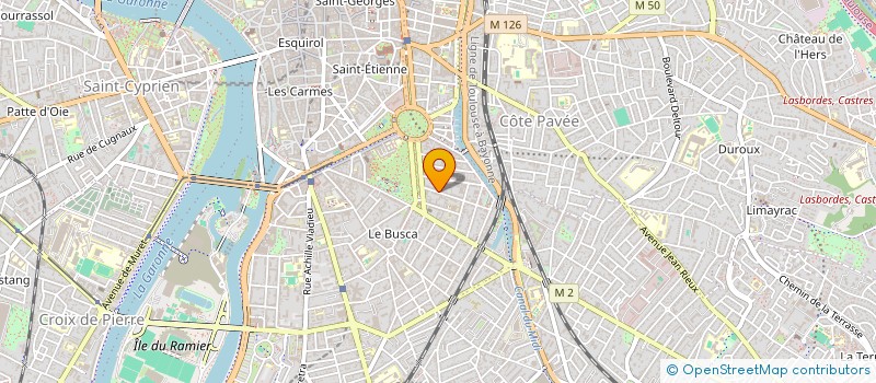 localisation de l'entreprise MONSIEUR HADRIEN BOCQUET à TOULOUSE