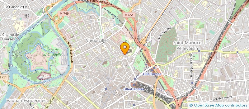 localisation de l'entreprise MONSIEUR HADRIEN BOUCHEZ à LILLE