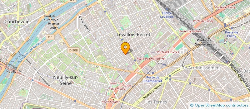 localisation de l'entreprise MONSIEUR HADRIEN CHESTERKINE à LEVALLOIS-PERRET