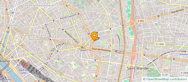 localisation de l'entreprise MONSIEUR HADRIEN CORNUT PETITDEMANGE  PARIS