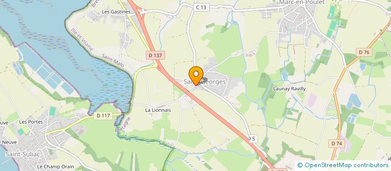 localisation de l'entreprise MONSIEUR HADRIEN D'ACUNTO  SAINT-PERE-MARC-EN-POULET