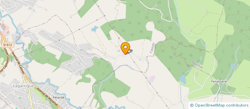 localisation de l'entreprise MONSIEUR HADRIEN DESCOUBES  CASTRES