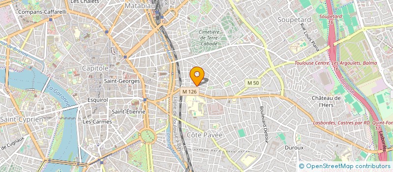 localisation de l'entreprise MONSIEUR HADRIEN ETCHEPARE à TOULOUSE