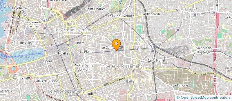 localisation de l'entreprise MONSIEUR HADRIEN FAVROLE à MARSEILLE