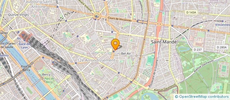 localisation de l'entreprise MONSIEUR HADRIEN FLEUR  PARIS