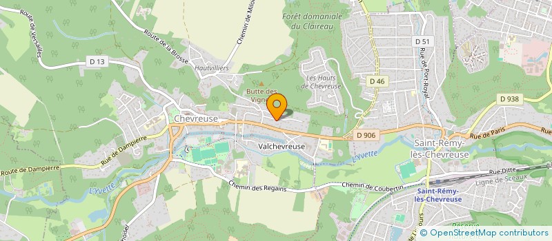localisation de l'entreprise MONSIEUR HADRIEN FRANCILLON à CHEVREUSE