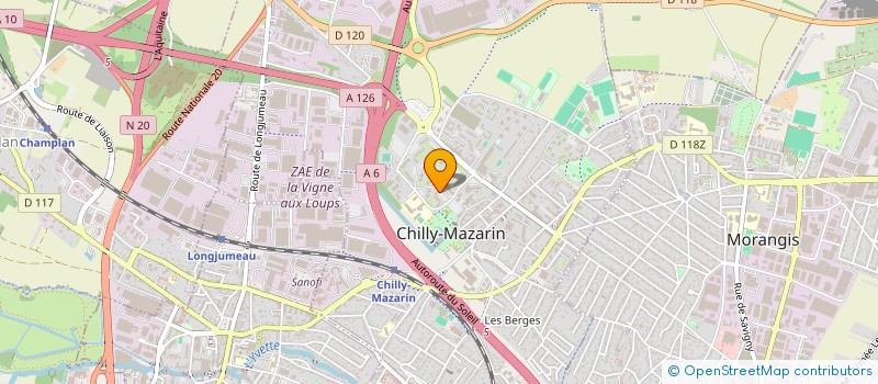 localisation de l'entreprise MONSIEUR HADRIEN GENESTIER à CHILLY-MAZARIN