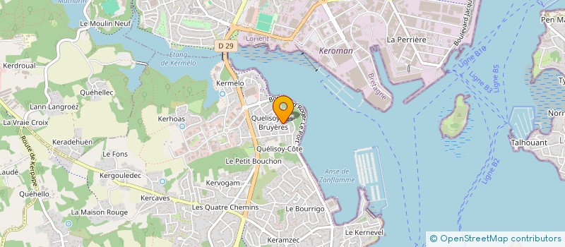 localisation de l'entreprise MONSIEUR HADRIEN GORVAN à LARMOR-PLAGE