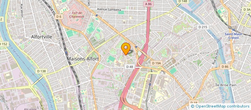 localisation de l'entreprise MONSIEUR HADRIEN HERZOG à MAISONS-ALFORT