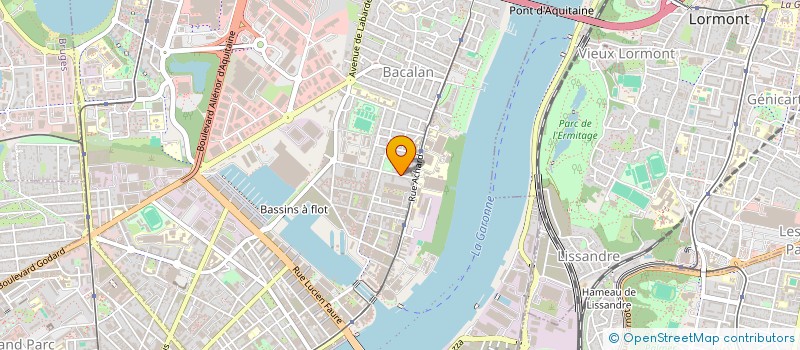 localisation de l'entreprise MONSIEUR HADRIEN HOESSLER à BORDEAUX