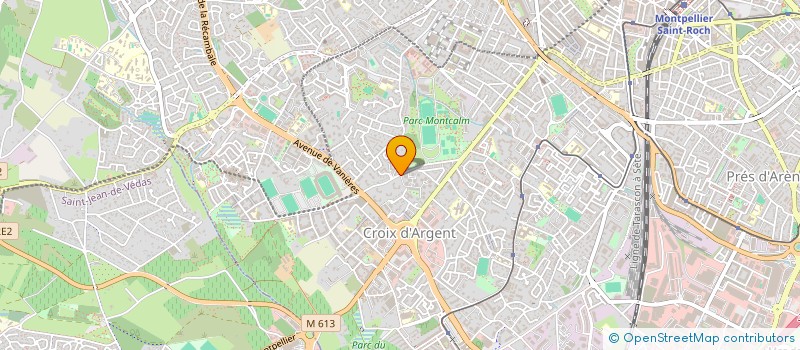 localisation de l'entreprise MONSIEUR HADRIEN JEAN BERNARD TOURRENC à MONTPELLIER