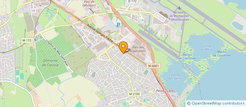 localisation de l'entreprise MONSIEUR HADRIEN LUSPOT à PEROLS
