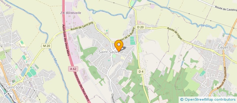 localisation de l'entreprise MONSIEUR HADRIEN MAASSARANI à SAINT-SAUVEUR
