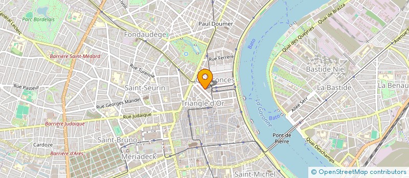 localisation de l'entreprise MONSIEUR HADRIEN MAO à BORDEAUX