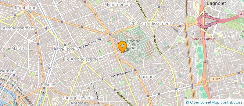 localisation de l'entreprise MONSIEUR HADRIEN MATRINGE  PARIS