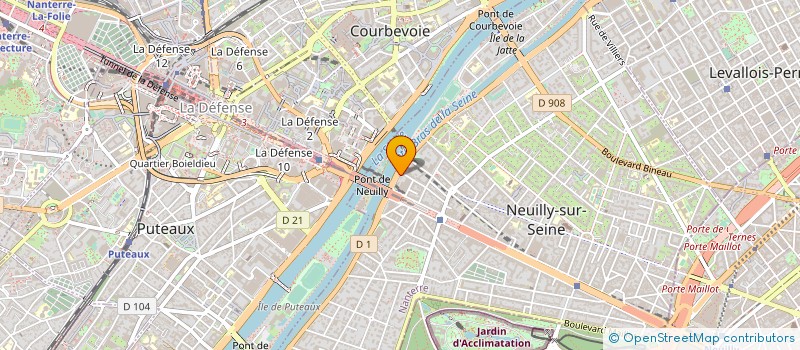 localisation de l'entreprise MONSIEUR HADRIEN MAZELIER à NEUILLY-SUR-SEINE