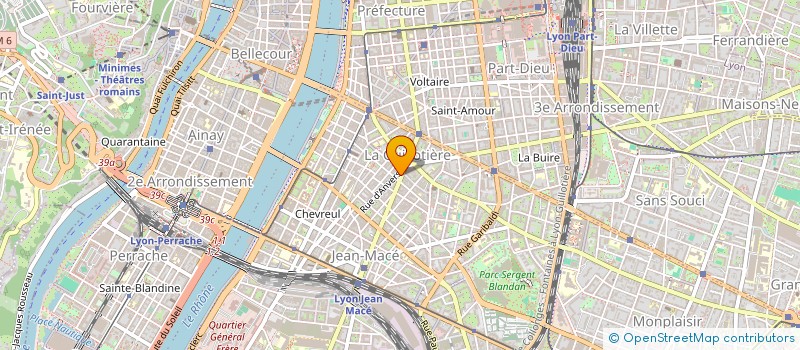 localisation de l'entreprise MONSIEUR HADRIEN PAMBET  LYON