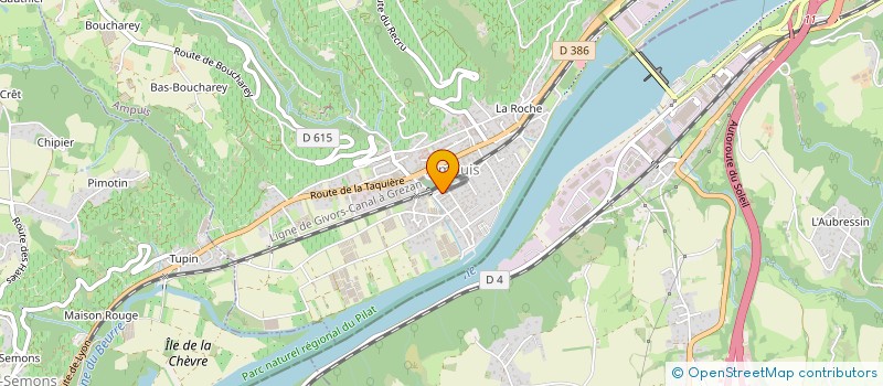 localisation de l'entreprise MONSIEUR HADRIEN PEYROT  AMPUIS