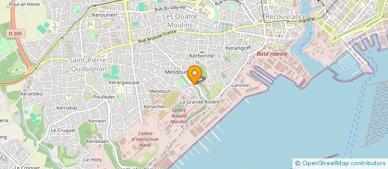 localisation de l'entreprise MONSIEUR HADRIEN PIWINSKI à BREST