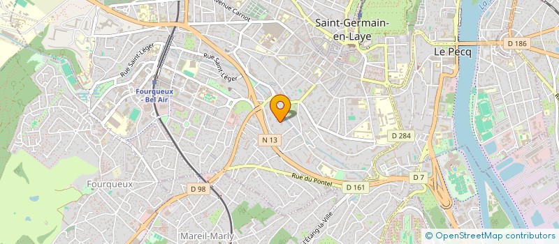 localisation de l'entreprise MONSIEUR HADRIEN ROUX  SAINT-GERMAIN-EN-LAYE