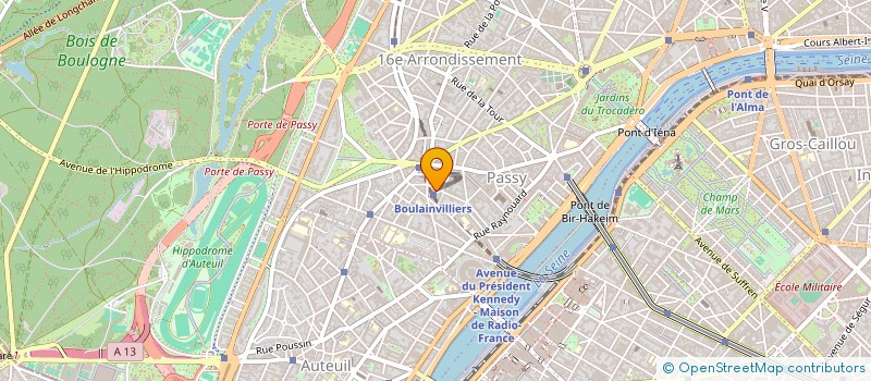 localisation de l'entreprise MONSIEUR HADRIEN SAIGOT-FOREST  PARIS