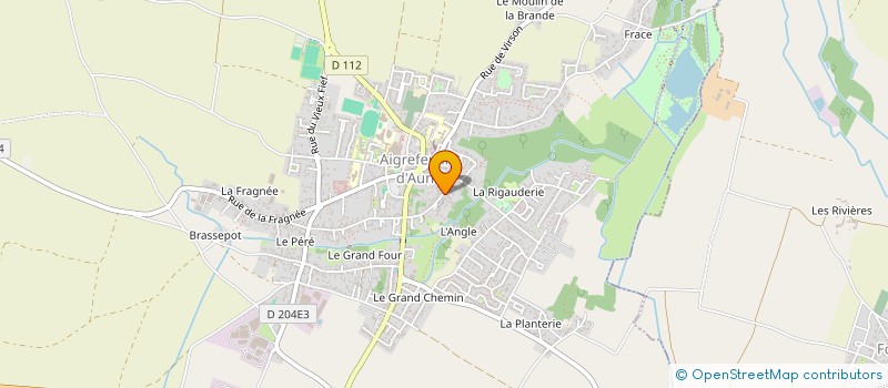 localisation de l'entreprise MONSIEUR HADRIEN SIROT à AIGREFEUILLE-D'AUNIS
